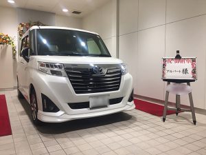 TOYOTA ROOMY 納車
